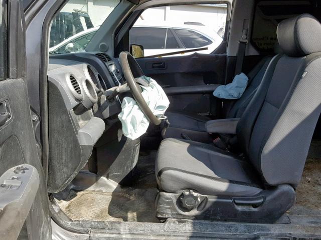 5J6YH18635L014453 - 2005 HONDA ELEMENT EX CHARCOAL photo 5