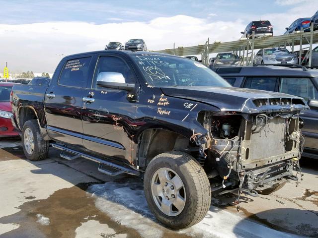 5TFAW5F18EX391283 - 2014 TOYOTA TUNDRA CRE BLACK photo 1