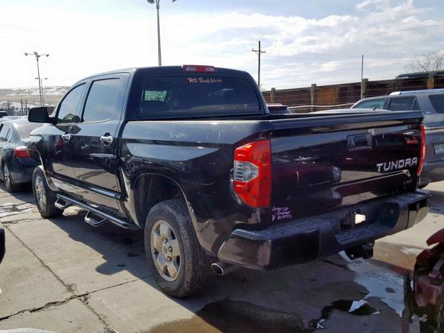 5TFAW5F18EX391283 - 2014 TOYOTA TUNDRA CRE BLACK photo 3