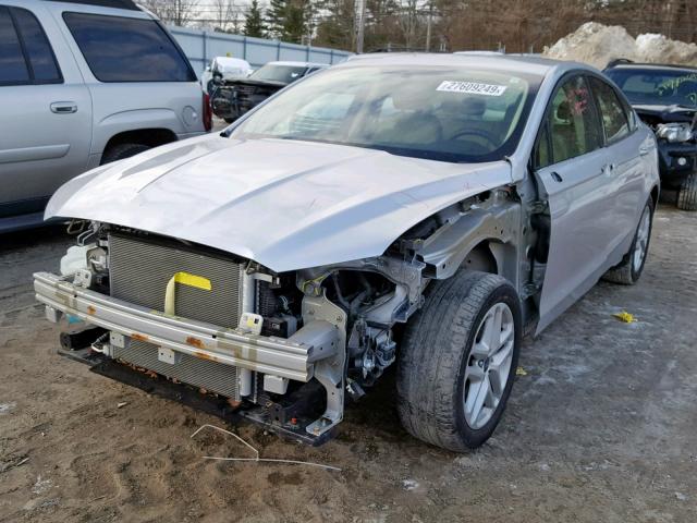 3FA6P0H72FR248143 - 2015 FORD FUSION SE GRAY photo 2