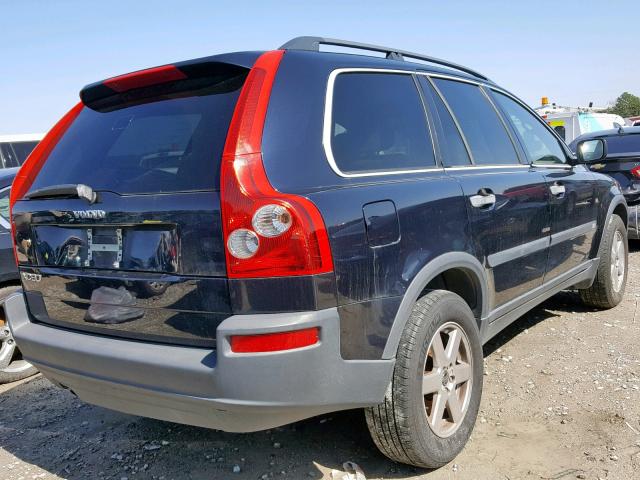 YV4CY592661272897 - 2006 VOLVO XC90 BLACK photo 4