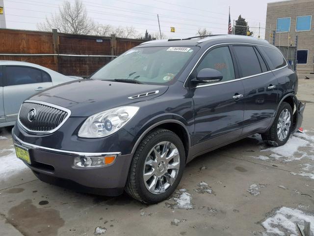 5GAKVCED3CJ417426 - 2012 BUICK ENCLAVE GRAY photo 2