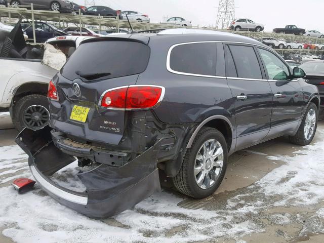 5GAKVCED3CJ417426 - 2012 BUICK ENCLAVE GRAY photo 4