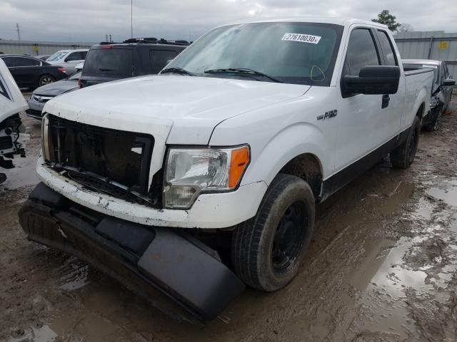 1FTEX1CM1DFC57094 - 2013 FORD F150 SUPER CAB  photo 2