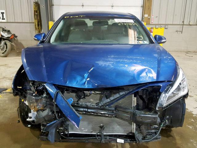 5NPE34AF7FH057301 - 2015 HYUNDAI SONATA SPO BLUE photo 9