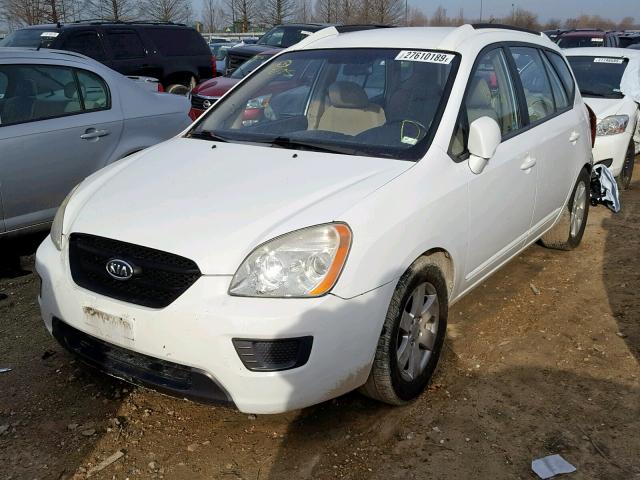 KNAFG526077114079 - 2007 KIA RONDO LX WHITE photo 2