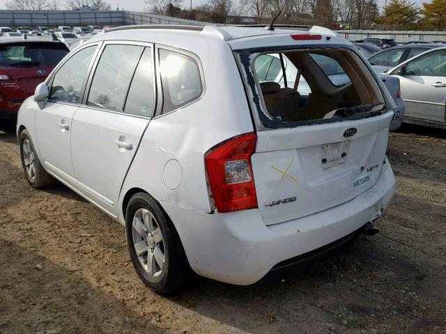 KNAFG526077114079 - 2007 KIA RONDO LX WHITE photo 3