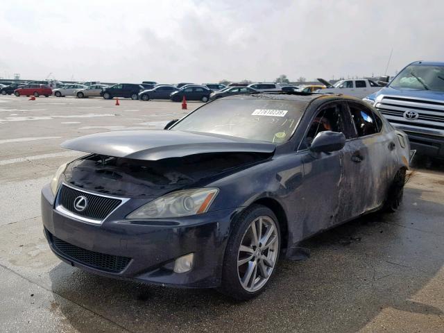 JTHBK262882080492 - 2008 LEXUS IS 250 BURN photo 2