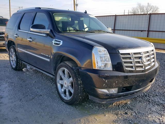 1GYFK43569R129379 - 2009 CADILLAC ESCALADE H BLACK photo 1