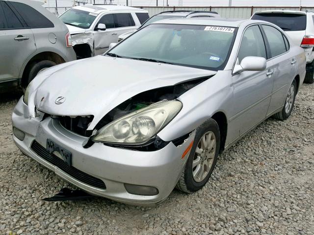 JTHBA30G540008779 - 2004 LEXUS ES 330 SILVER photo 2