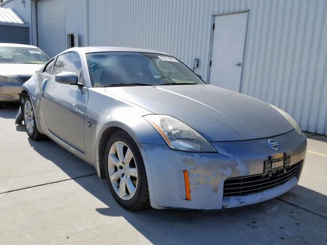 JN1AZ34E74T052945 - 2004 NISSAN 350Z COUPE GRAY photo 1