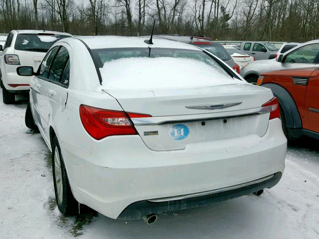 1C3BC1FG6BN553448 - 2011 CHRYSLER 200 TOURIN WHITE photo 3