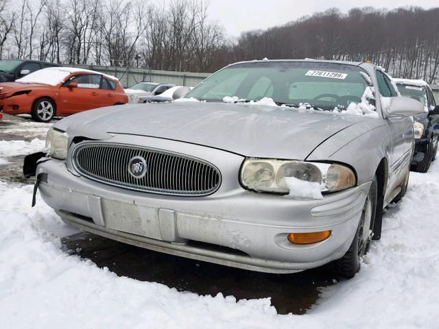 1G4HP54KX44148660 - 2004 BUICK LESABRE CU SILVER photo 2