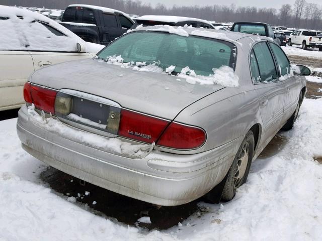 1G4HP54KX44148660 - 2004 BUICK LESABRE CU SILVER photo 4