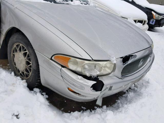 1G4HP54KX44148660 - 2004 BUICK LESABRE CU SILVER photo 9