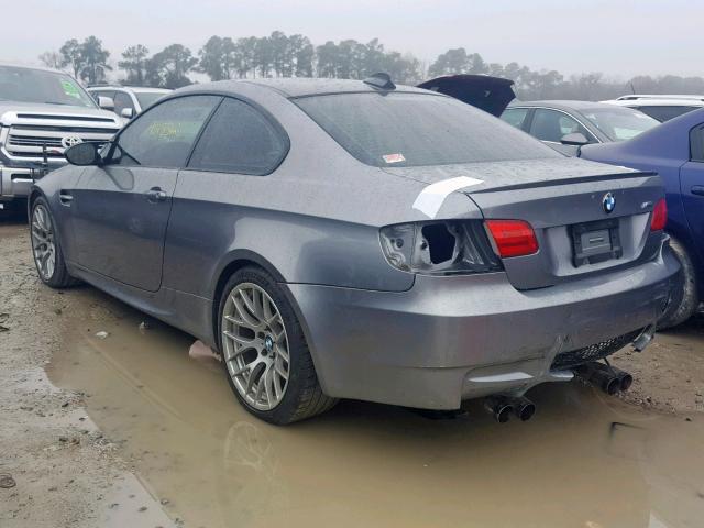 WBSKG9C54BE368910 - 2011 BMW M3 SILVER photo 3