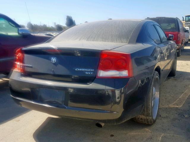 2B3CA3CV8AH263659 - 2010 DODGE CHARGER SX BLACK photo 4