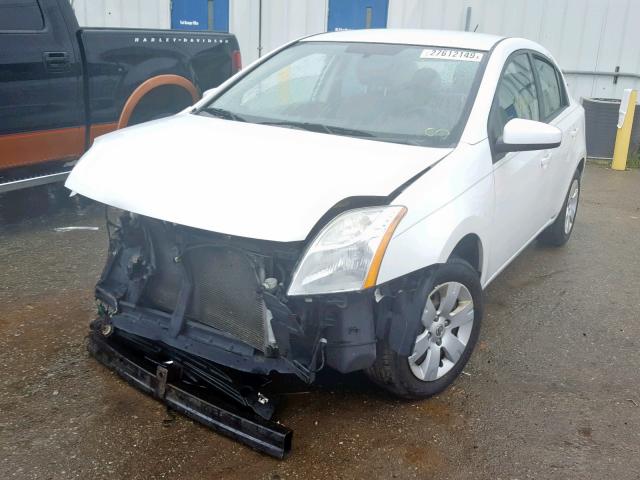 3N1AB6AP1CL638152 - 2012 NISSAN SENTRA 2.0 WHITE photo 2