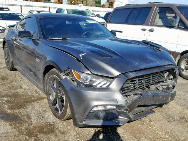 1FA6P8CF6H5267040 - 2017 FORD MUSTANG GT CHARCOAL photo 1