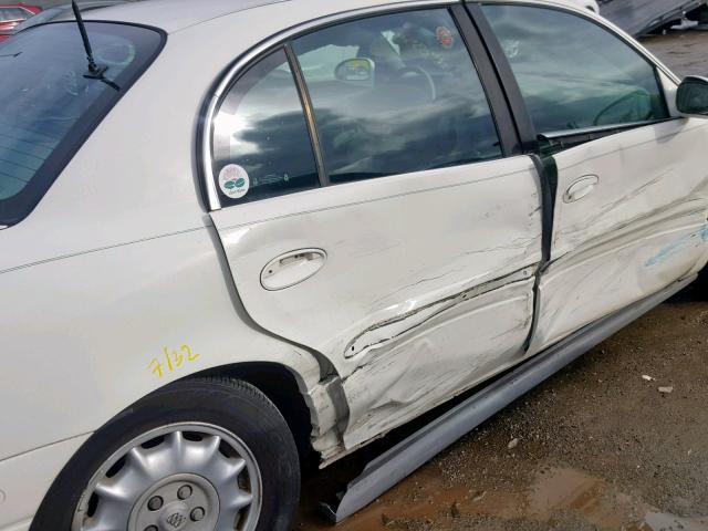 1G4HR54K51U285737 - 2001 BUICK LESABRE LI WHITE photo 9