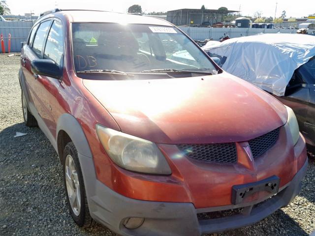 5Y2SM64833Z400053 - 2003 PONTIAC VIBE RED photo 1