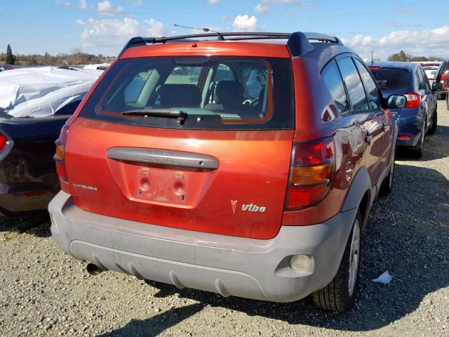 5Y2SM64833Z400053 - 2003 PONTIAC VIBE RED photo 4