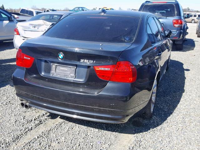 WBAPH5C52BA444387 - 2011 BMW 328 I SULE BLACK photo 4