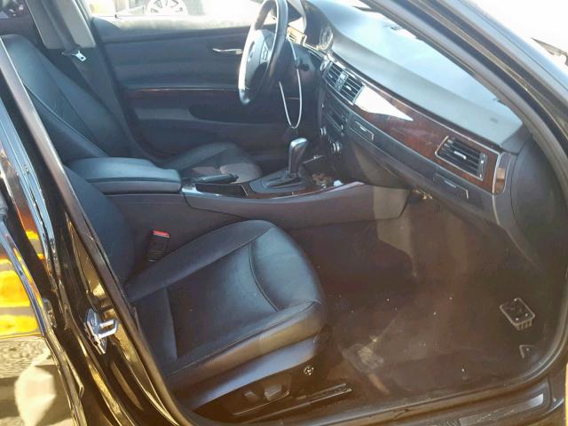 WBAPH5C52BA444387 - 2011 BMW 328 I SULE BLACK photo 5