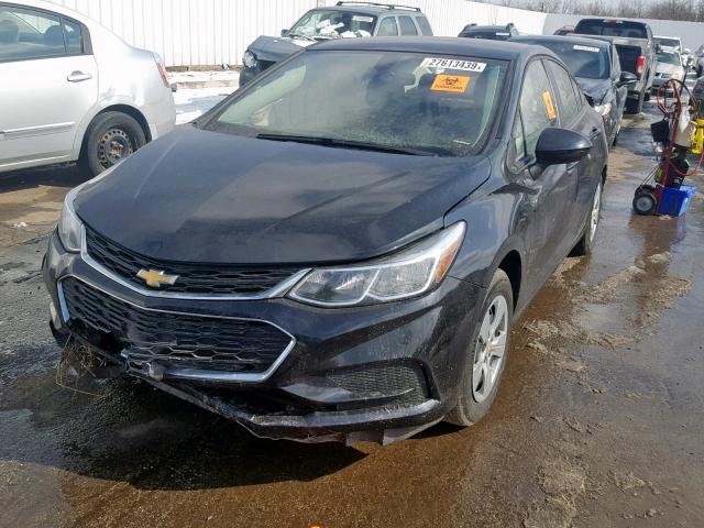 1G1BC5SM2J7142221 - 2018 CHEVROLET CRUZE LS BLACK photo 2