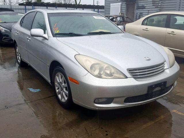 JTHBF30G530114231 - 2003 LEXUS ES 300 SILVER photo 1