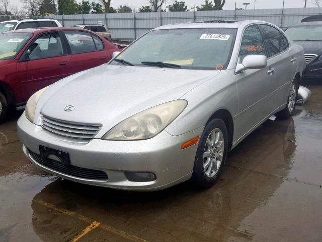 JTHBF30G530114231 - 2003 LEXUS ES 300 SILVER photo 2