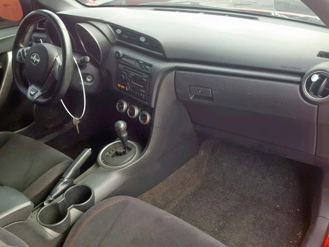 JTKJF5C74D3052799 - 2013 TOYOTA SCION TC RED photo 9