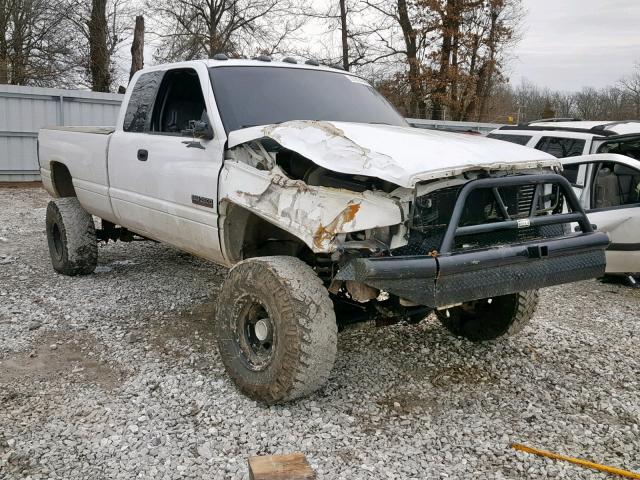 1B7KF2363YJ160494 - 2000 DODGE RAM 2500 WHITE photo 1