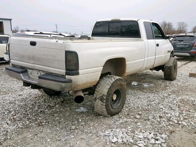 1B7KF2363YJ160494 - 2000 DODGE RAM 2500 WHITE photo 4