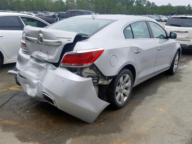 1G4GE5ED5BF391151 - 2011 BUICK LACROSSE C SILVER photo 4