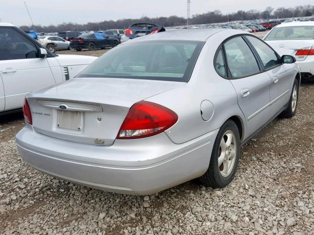 1FAFP55U14A115470 - 2004 FORD TAURUS SES SILVER photo 4