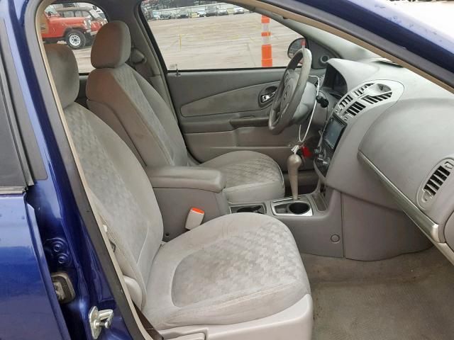 1G1ZT54825F289696 - 2005 CHEVROLET MALIBU LS BLUE photo 5