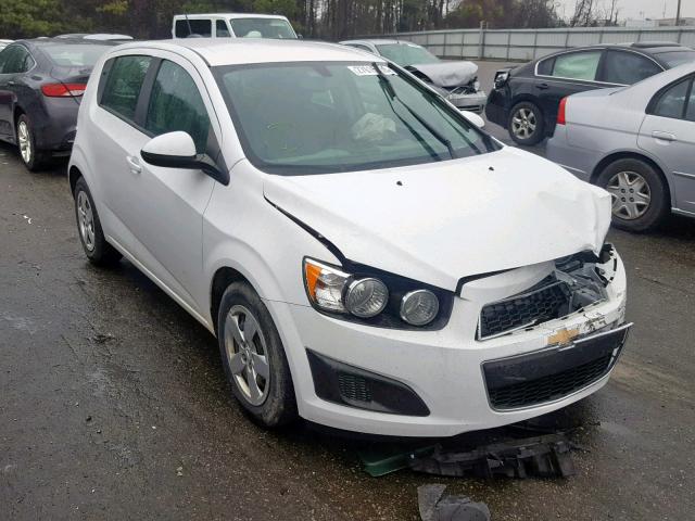 1G1JA6SH9G4174894 - 2016 CHEVROLET SONIC LS თეთრი ფოტო 1