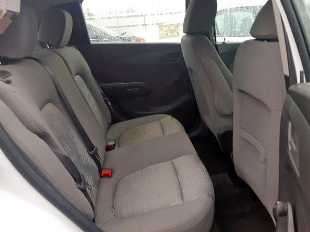 1G1JA6SH9G4174894 - 2016 CHEVROLET SONIC LS თეთრი ფოტო 6