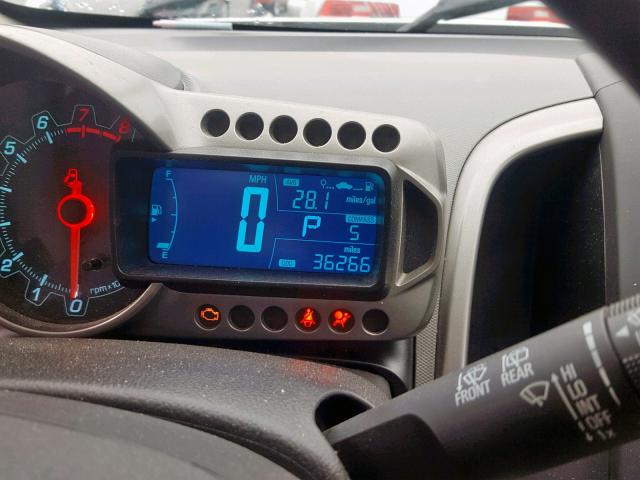 1G1JA6SH9G4174894 - 2016 CHEVROLET SONIC LS თეთრი ფოტო 8