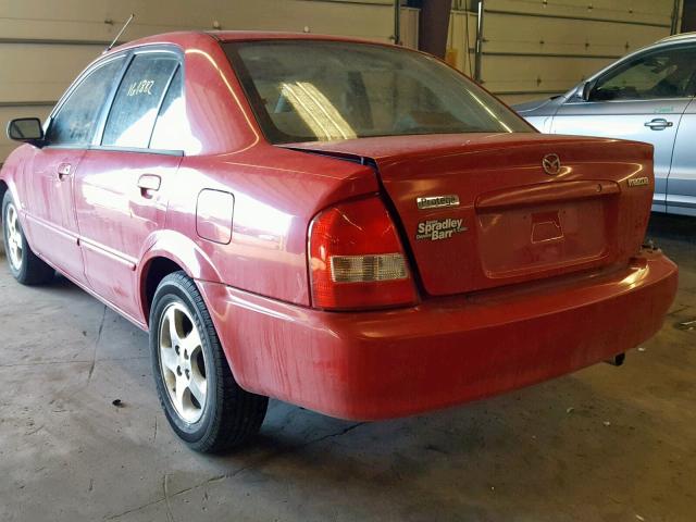 JM1BJ2219X0161383 - 1999 MAZDA PROTEGE ES RED photo 3