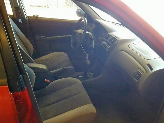 JM1BJ2219X0161383 - 1999 MAZDA PROTEGE ES RED photo 5