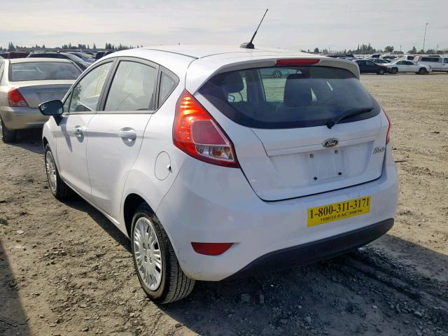 3FADP4TJ2GM172309 - 2016 FORD FIESTA S WHITE photo 3