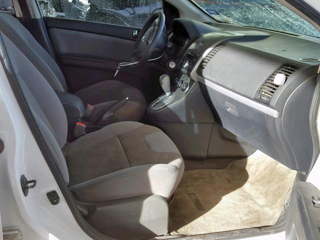 3N1AB6AP3CL671458 - 2012 NISSAN SENTRA 2.0 WHITE photo 5