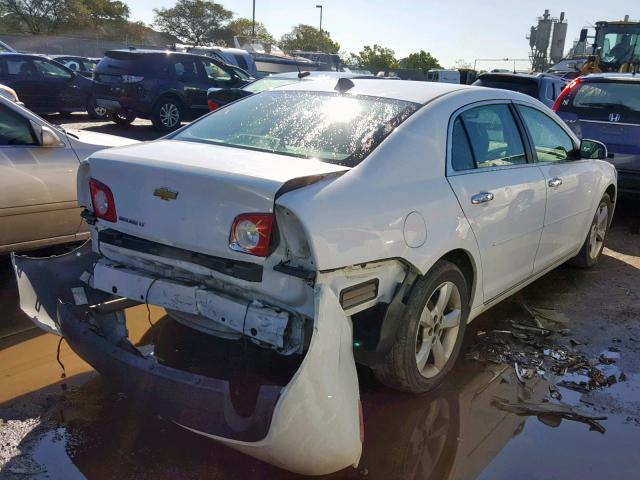 1G1ZC5E03CF393099 - 2012 CHEVROLET MALIBU 1LT 白色 照片 4