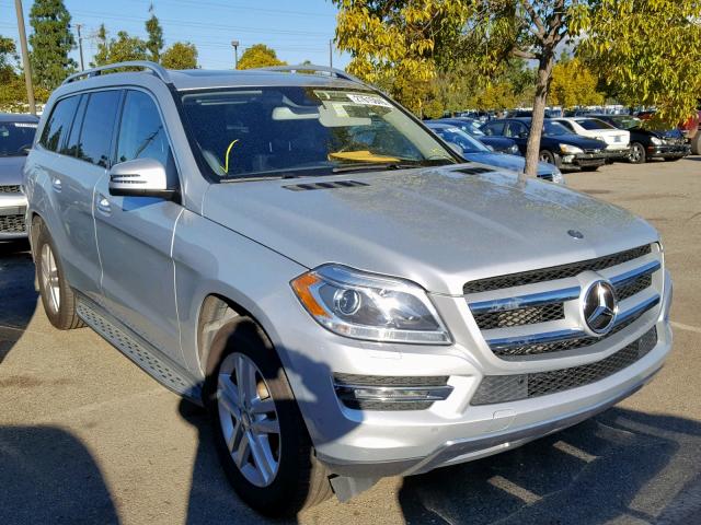 4JGDF6EE0FA537540 - 2015 MERCEDES-BENZ GL 450 4MA SILVER photo 1