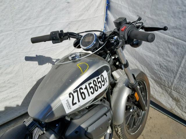 JYAVN05Y1HA003402 - 2017 YAMAHA XVS950 CU GRAY photo 5