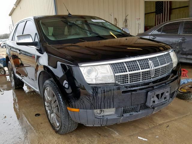 2LMDU68C28BJ28659 - 2008 LINCOLN MKX BLACK photo 1