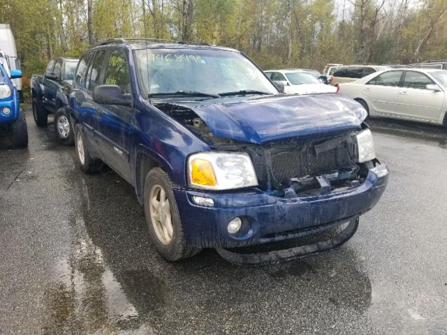 1GKDT13S242108906 - 2004 GMC ENVOY BLUE photo 1