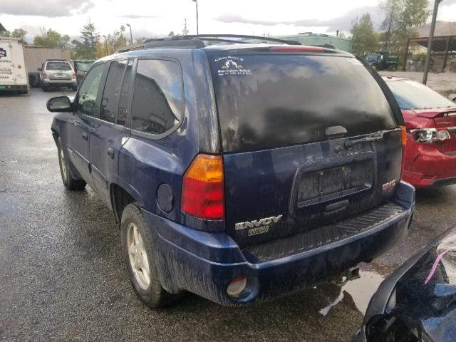 1GKDT13S242108906 - 2004 GMC ENVOY BLUE photo 3